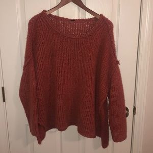 Free People knit sweater